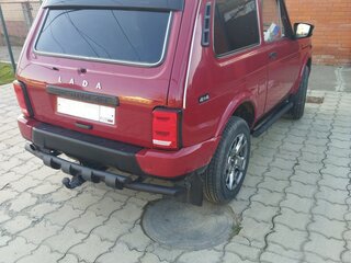 1997 Lada (ВАЗ) 2121 (4x4) I Рестайлинг, красный, 580000 рублей, вид 3