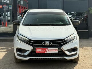 2023 Lada (ВАЗ) Vesta I Рестайлинг (NG), белый, 870000 рублей, вид 3