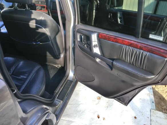 1998 Jeep Grand Cherokee I (ZJ) Рестайлинг, серебристый - вид 12