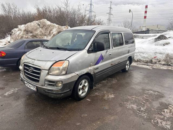 2006 Hyundai Starex I Рестайлинг 2, серебристый, 330000 рублей