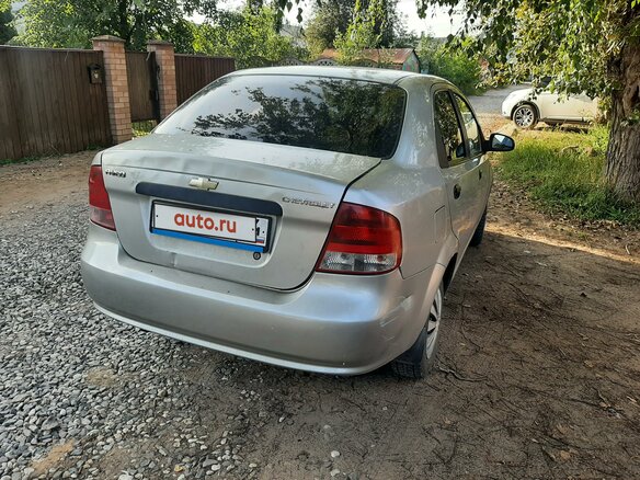 2005 Chevrolet Aveo I, серебристый - вид 5