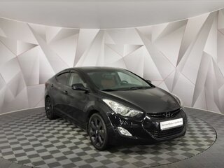2012 Hyundai Elantra V (MD), чёрный, 909150 рублей, вид 3