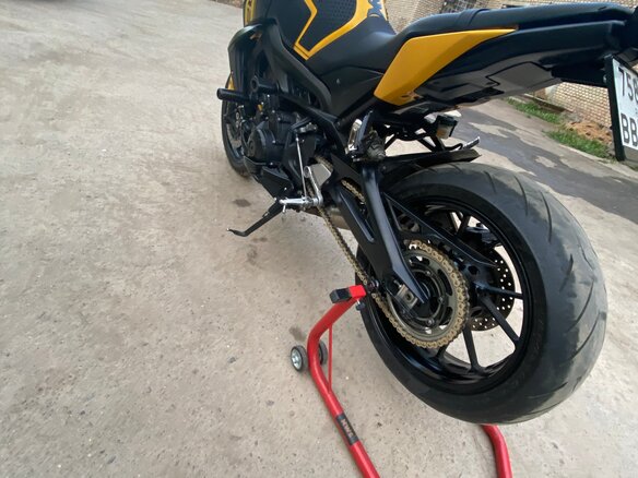 2015 Yamaha MT-09 (FZ-09), жёлтый, 839000 рублей - вид 6