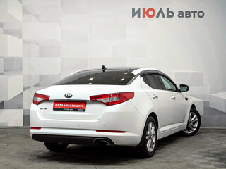 2013 Kia Optima III Рестайлинг, белый, 1350000 рублей, вид 4