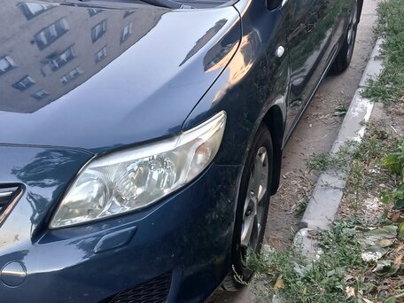 2007 Toyota Corolla X (E140, E150), синий, 650000 рублей, вид 4