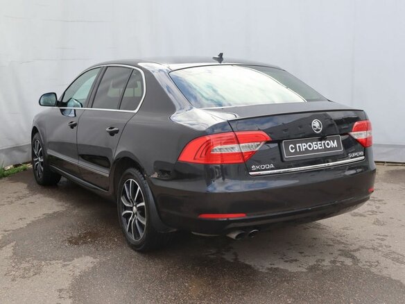 2013 Skoda Superb DSG II Рестайлинг, чёрный, 959000 рублей - вид 5