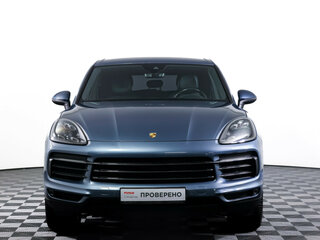2018 Porsche Cayenne III, голубой, 4864000 рублей, вид 2