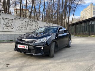 2017 Kia Rio IV, чёрный, 1320000 рублей, вид 1