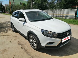 2020 Lada (ВАЗ) Vesta SW Cross I, белый, 1300000 рублей, вид 1