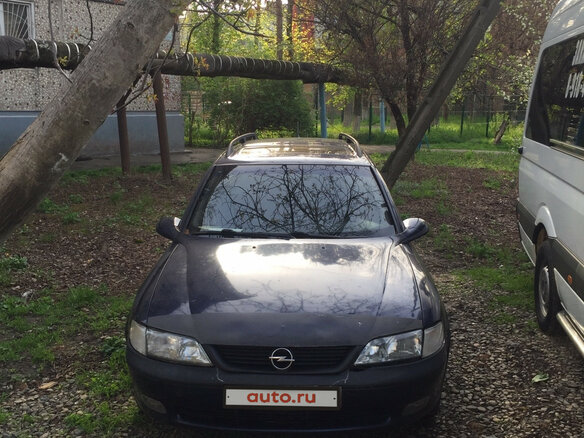 1998 Opel Vectra B, синий, 285000 рублей