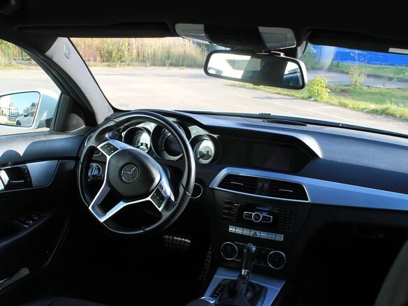 2012 Mercedes-Benz C-Класс 180 III (W204) Рестайлинг, белый - вид 5