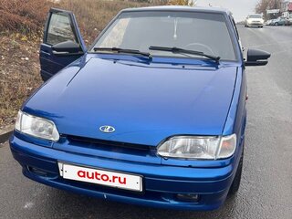2008 Lada (ВАЗ) 2114, синий, 125000 рублей, вид 2
