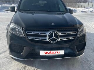 2017 Mercedes-Benz GLS 350 d I (X166), чёрный, 5050000 рублей, вид 2