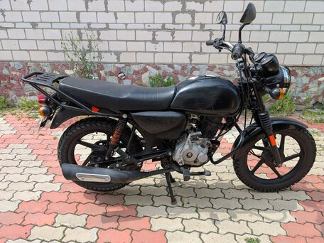 2021 Bajaj Boxer BM 150, чёрный, 70000 рублей, вид 4