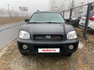 2003 Hyundai Santa Fe I, чёрный, 500000 рублей, вид 1