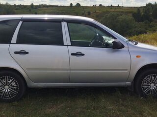 2013 Lada (ВАЗ) Kalina I, серебристый, 350000 рублей, вид 5