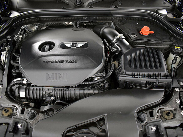 2015 Mini Hatch Cooper S III (F55/F56), синий - вид 8