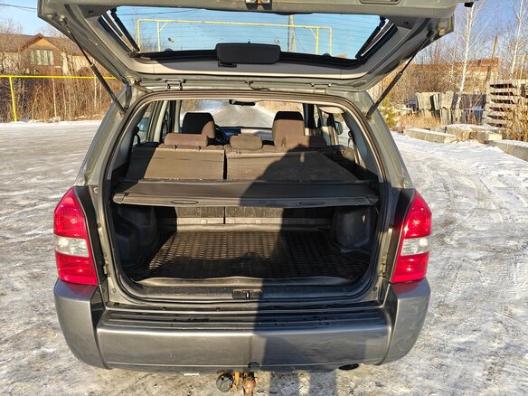 2008 Hyundai Tucson I, серый, 675000 рублей - вид 5