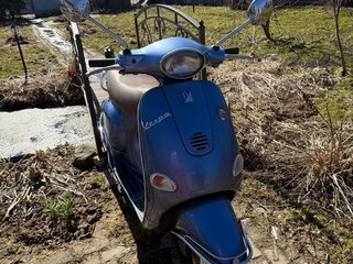 2005 Vespa LX 50, синий, 170000 рублей, вид 4