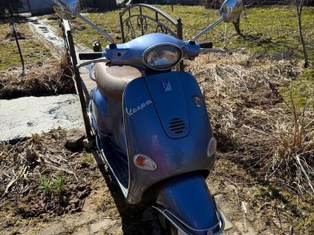 2005 Vespa LX 50, синий, 170000 рублей, вид 4