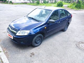 2015 Lada (ВАЗ) Granta I, синий, 590000 рублей, вид 1