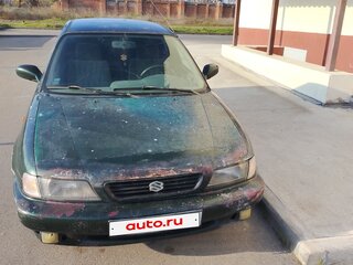 1998 Suzuki Baleno I, зелёный, 155000 рублей, вид 2