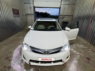 2012 Toyota Camry US Market VII (XV50), белый, 1050000 рублей, вид 4