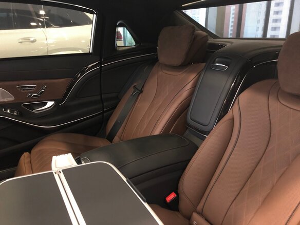 2020 Mercedes-Benz Maybach S-Класс 450 I (X222) Рестайлинг, чёрный - вид 9