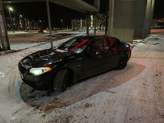 2011 BMW 5 серии 520i VI (F10/F11/F07), чёрный, 1849000 рублей, вид 1
