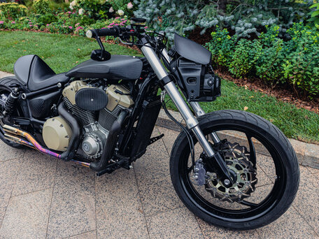 2001 Honda VTX 1800, чёрный, 1500000 рублей, вид 1