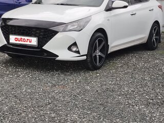 2020 Hyundai Solaris II Рестайлинг, белый, 1300000 рублей, вид 2