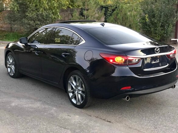 2016 Mazda 6 III (GJ) Рестайлинг, синий, 1650000 рублей - вид 1