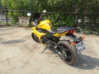 2012 Yamaha XJ6 (FZ6R), жёлтый, 550000 рублей, вид 5