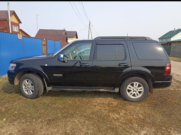 2007 Ford Explorer IV, чёрный, 1300000 рублей - вид 1
