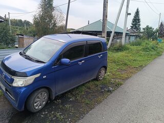 2017 Honda N-WGN I Рестайлинг, синий, 650000 рублей, вид 4