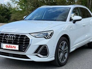 2021 Audi Q3 40 TFSI II (F3), белый, 3500000 рублей, вид 1