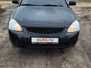 2013 Lada (ВАЗ) Priora I Рестайлинг, чёрный, 480000 рублей, вид 2