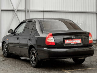 2011 Hyundai Accent ТагАЗ II, чёрный, 450000 рублей, вид 5