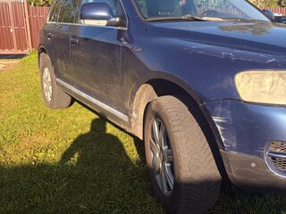2004 Volkswagen Touareg I, синий, 615000 рублей, вид 1