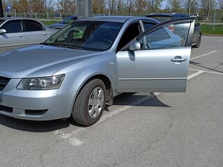 2007 Hyundai Sonata V (NF), серебристый, 1200000 рублей, вид 2