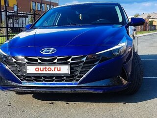 2022 Hyundai Elantra VII (CN7), синий, 2700000 рублей, вид 2