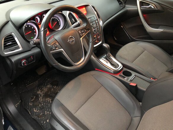 2012 Opel Astra J, синий - вид 13