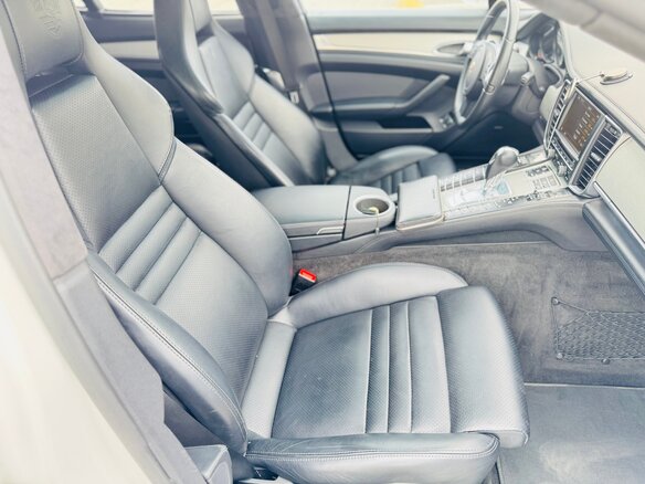 2012 Porsche Panamera Turbo I, белый - вид 8