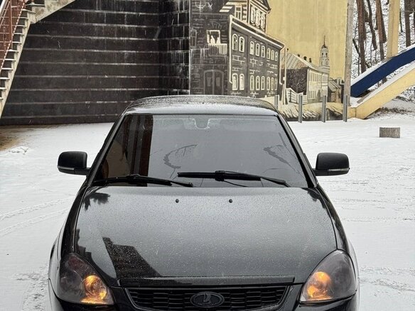 2008 Lada (ВАЗ) Priora I, синий, 250000 рублей