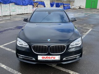 2014 BMW 7 серии Long 750Li xDrive V (F01/F02/F04) Рестайлинг, чёрный, 2800000 рублей, вид 1