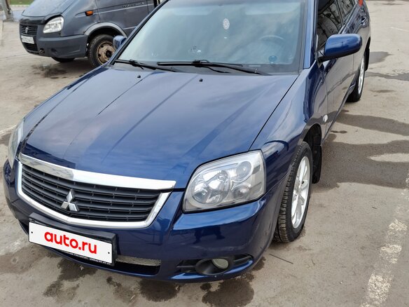 2008 Mitsubishi Galant IX Рестайлинг, синий, 650000 рублей - вид 5