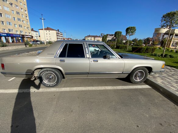 1989 Mercury Grand Marquis I, серый - вид 3