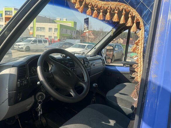 2008 ГАЗ ГАЗель (3302), голубой, 950000 рублей - вид 8