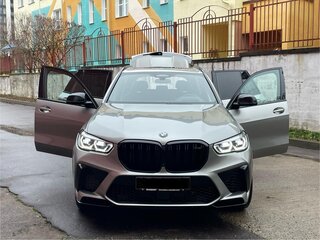 2020 BMW X5 M Competition III (F95), серебристый, 6606187 рублей, вид 3