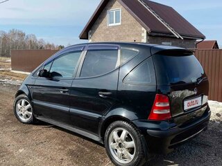 2003 Mercedes-Benz A-Класс 160 I (W168) Рестайлинг, чёрный, 440000 рублей, вид 3